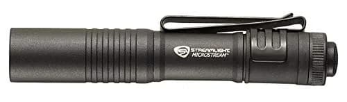 Streamlight MicroStream Pocket Flashlight 3.6" Black | Compact, Durable, AAA Powered thumbnail 2