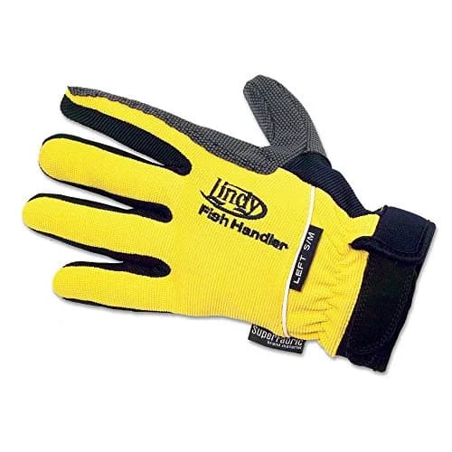 Lindy Fish Handling Glove Small/Medium Yellow Right-hand | Puncture-Proof Cut-Resistant thumbnail 4
