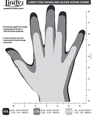 Lindy Fish Handling Glove Small/Medium Yellow Right-hand | Puncture-Proof Cut-Resistant thumbnail 3