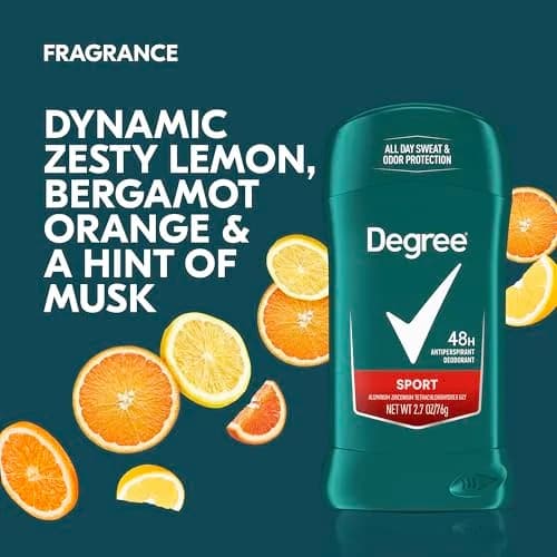 Degree Men Dry Protection Antiperspirant Sport 2.7 oz | 48-Hour Sweat & Odor Shield for Men thumbnail 5