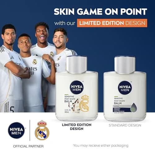 NIVEA MEN Sensitive Post Shave Balm 99ml (3.3 Fl Oz) | Soothes Irritation, Fights Dryness, Alcohol-Free thumbnail 2