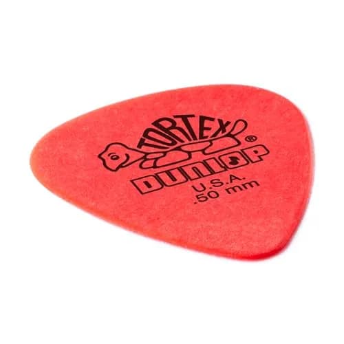 Jim Dunlop Tortex Standard Guitar Picks 0.50mm Red (36-Pack) | Bright Snappy Attack & Enhanced Grip thumbnail 8