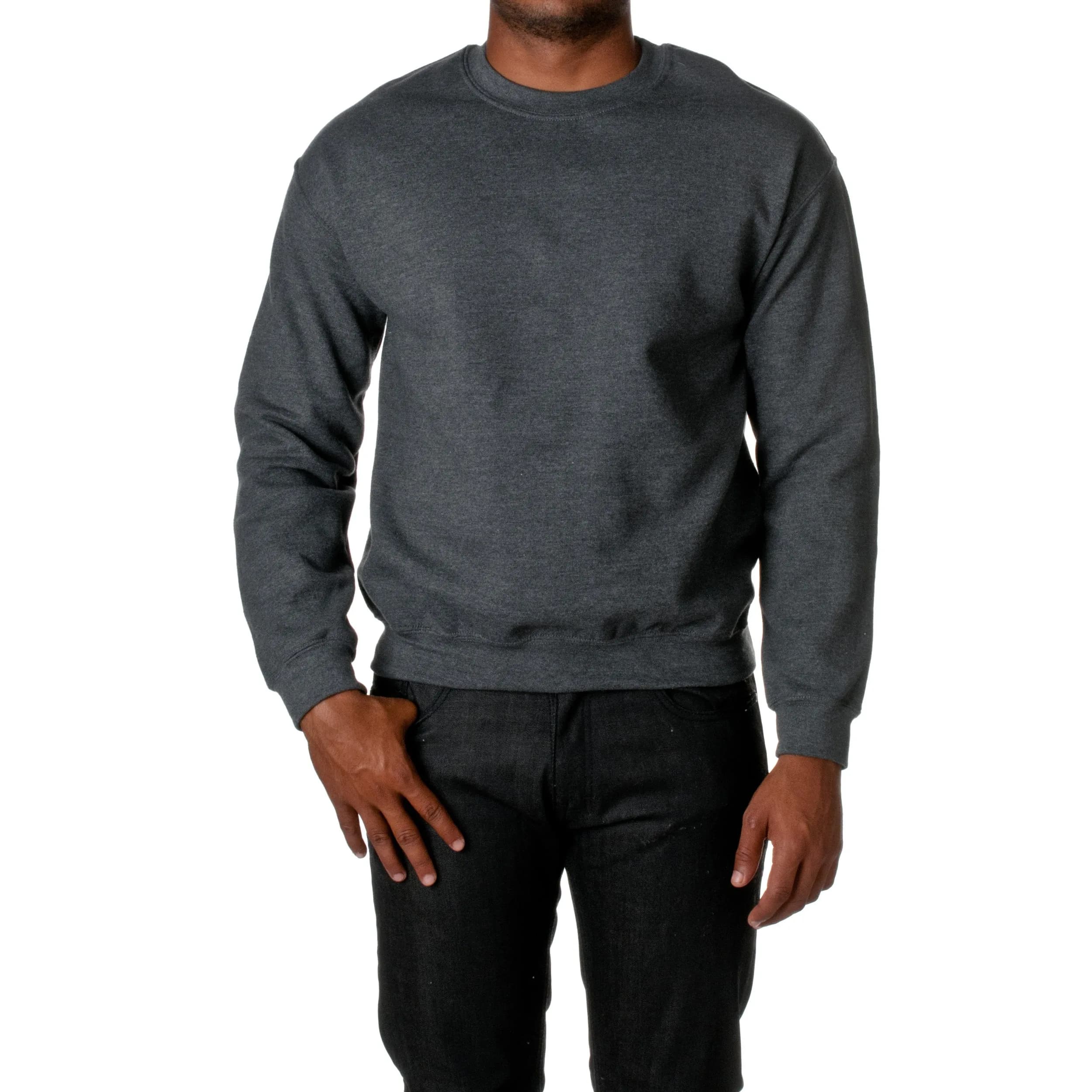 Gildan Heavy Blend Crewneck Sweatshirt 3X-Large Dark Heather | Durable, Preshrunk Cotton/Polyester - main product image
