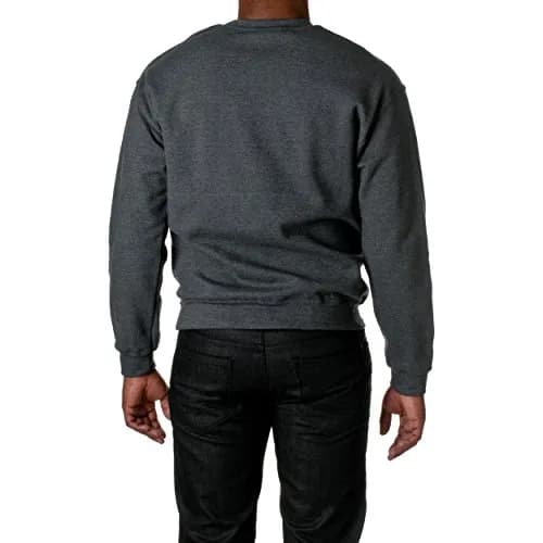 Gildan Heavy Blend Crewneck Sweatshirt 3X-Large Dark Heather | Durable, Preshrunk Cotton/Polyester thumbnail 2