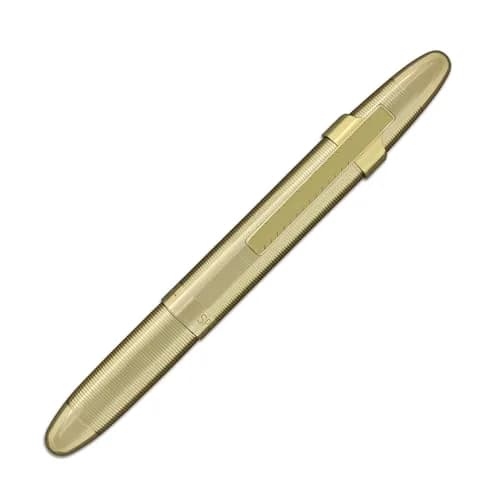 Fisher Bullet Pen - 400 Series - Lacquered Brass | Extreme Temperature & Zero Gravity Performance thumbnail 4