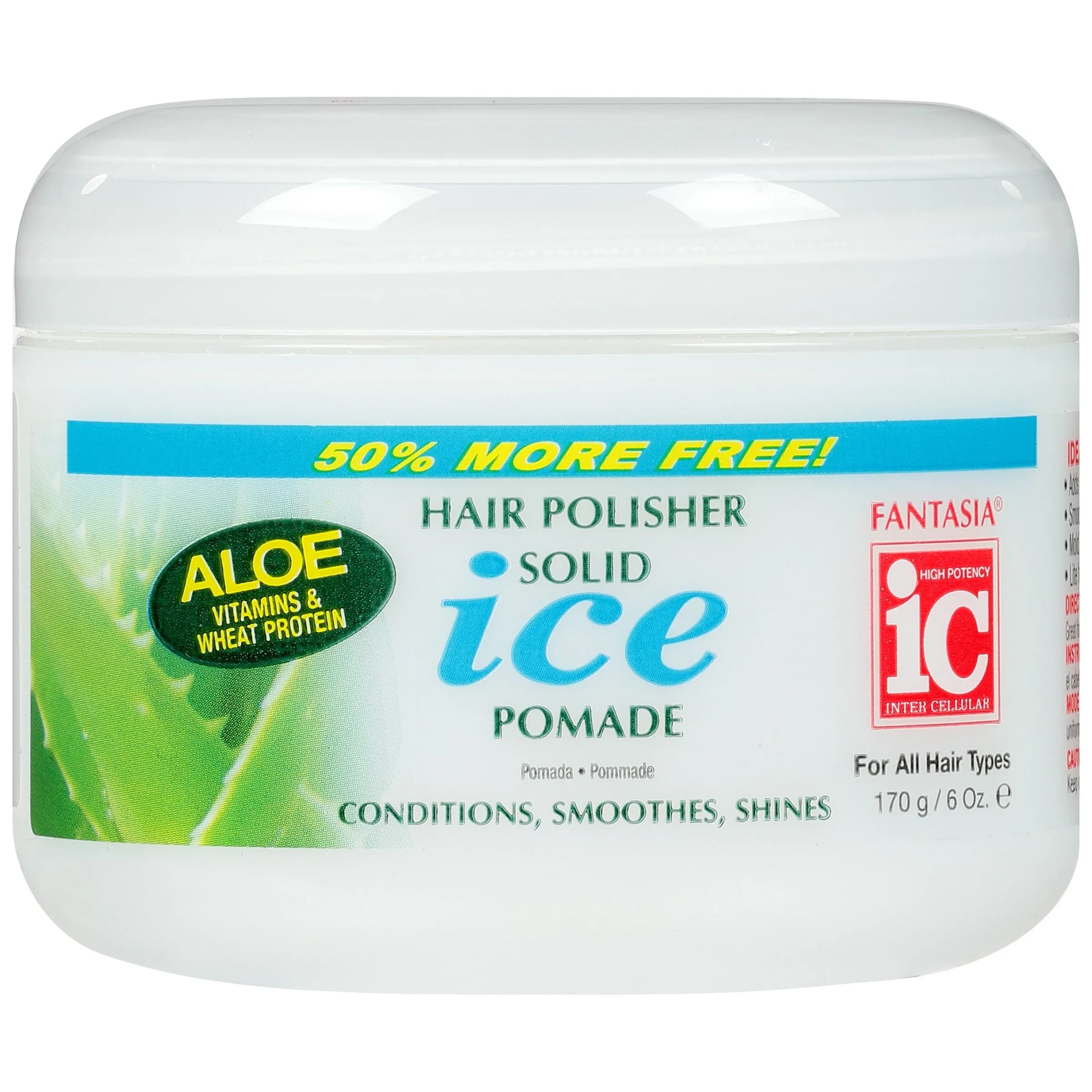 Fantasia IC Hair Polish Pomade 180ml (6 fl oz) | Humidity Resistant Styling — Liquid
