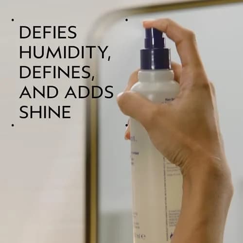 Aveda Brilliant Medium Hold Hair Spray | Non-Aerosol, Humidity Defense, Shine, All Hair Types, Jasmine & Rose Aroma (8.5 Fl Oz) thumbnail 2