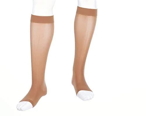 mediven Assure Men & Women Calf High Open Toe 20–30 mmHg Compression Socks | Support & Comfort for Daily Use thumbnail 1