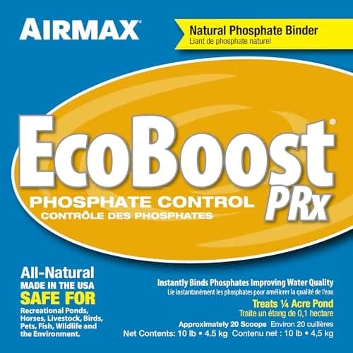 Airmax EcoBoost PRx Natural Pond Water Clarifier Binds Phosphates 10 lb | Safe, Natural Water Treatment for Ponds thumbnail 2