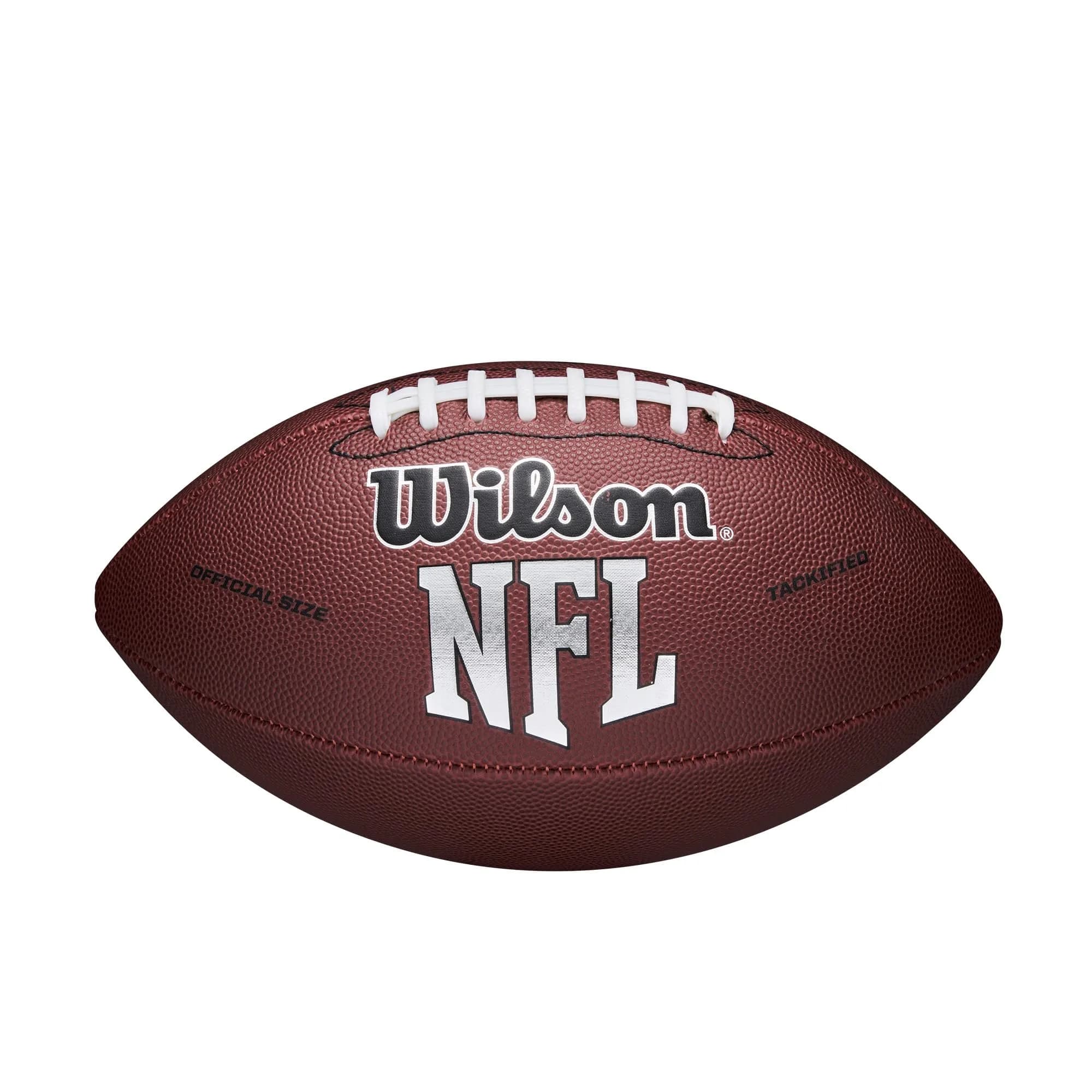 Wilson NFL MVP Football Junior Size Brown | Official NFL Football for Youth Ages 9-12 - main product image