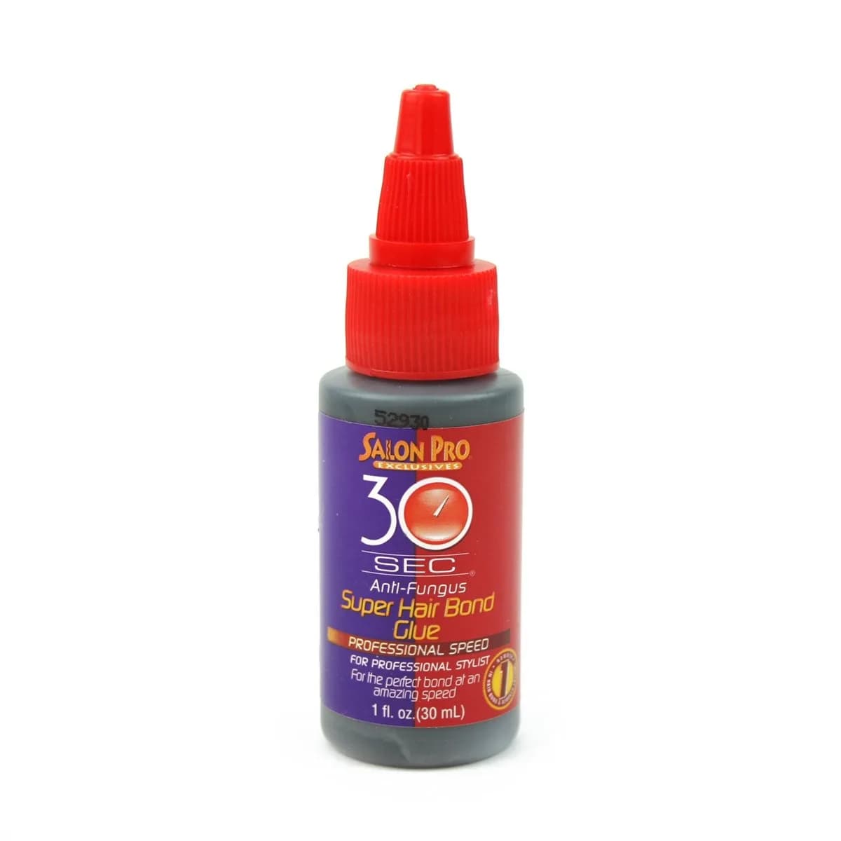 Salon Pro 30 Second Bonding Glue 1 Fl Oz (30 ml) | Fast Drying Wig Adhesive — Dark