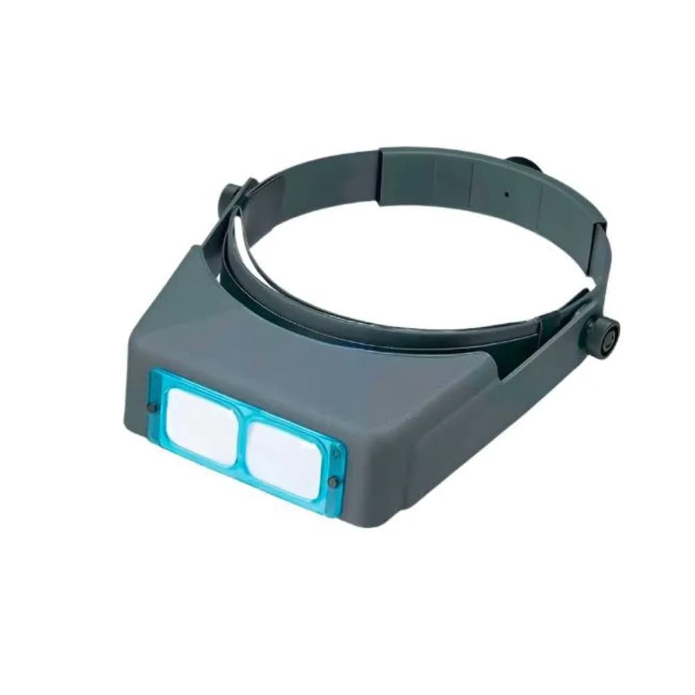 Donegan DA-5 OptiVisor Headband Magnifier 2.5x Magnification 8" Focal Length | Hands-Free Optical Glass Lenses - main product image