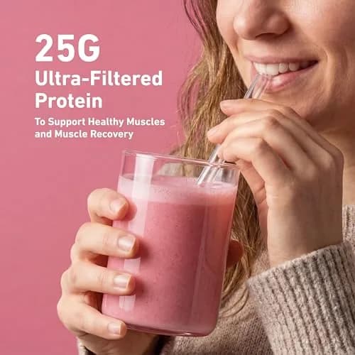 Isopure Zero Carb Whey Protein Isolate Strawberries & Cream 3.4 kg (7.5 Lbs) | 25g Protein Per Serving, Gluten & Lactose Free thumbnail 3