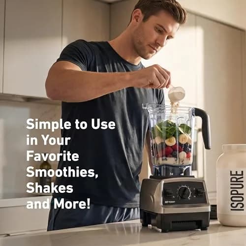 Isopure Zero Carb Whey Isolate Protein Powder, Creamy Vanilla 7.5 LB | High-Quality, Low Carb, Gluten-Free thumbnail 6