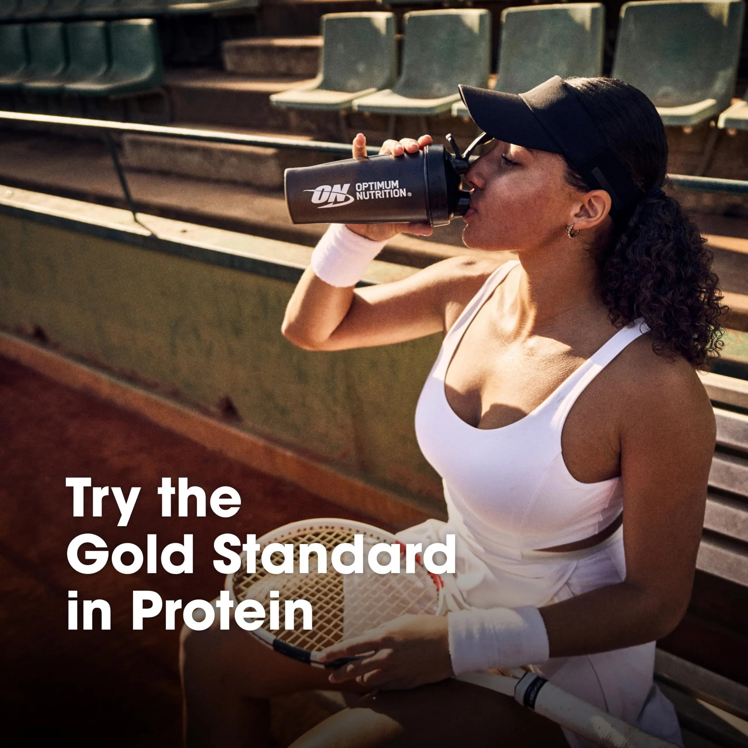 Optimum Nutrition Gold Standard 100% Whey Protein Powder Banana Cream 2 Pound | High Quality Protein for Muscle Recovery thumbnail 8
