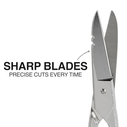 Klein Tools 2100-8 Free-Fall Electrician Snips 6.25-Inch Stainless Steel Heavy-Duty thumbnail 2