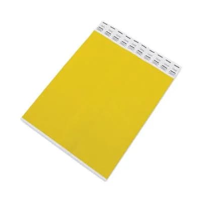 Advantus Tyvek Numbered Wristbands Yellow 100-Pack | Crowd Management Solution thumbnail 5