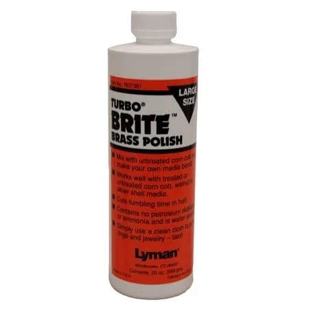Lyman Turbo Brite Brass Polish 570ml (20-Ounce) | Serious Shooters & Reloaders Trust thumbnail 6