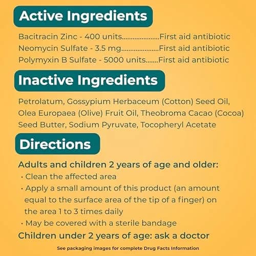 Neosporin Original Triple Antibiotic Ointment 0.5 oz (14.17 g) | 24-Hour Infection Protection thumbnail 7
