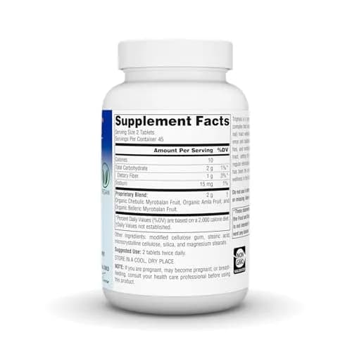 Planetary Herbals Triphala 90 Tablets | Ayurvedic Herbal Formula for Digestive Support thumbnail 3