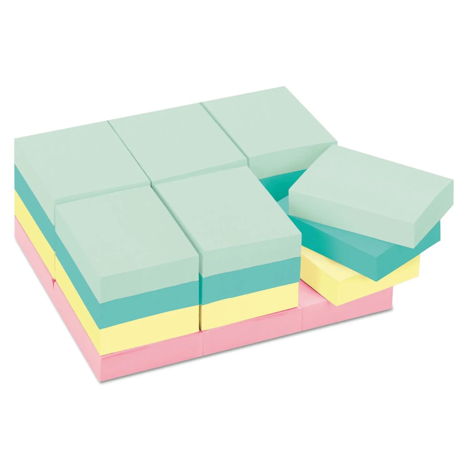 Post-it Beachside Café Collection Notes, 1 3/8 in x 1 7/8 in, 24 Pads | Value Pack Self-Stick Note thumbnail 4