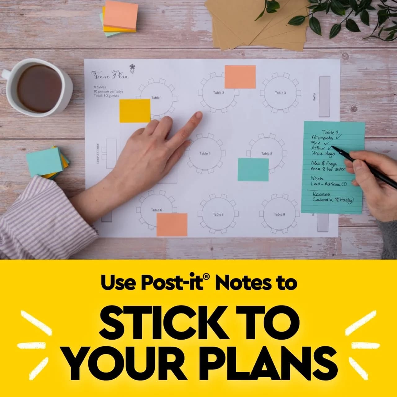 Post-it Beachside Café Collection Notes, 1 3/8 in x 1 7/8 in, 24 Pads | Value Pack Self-Stick Note thumbnail 8