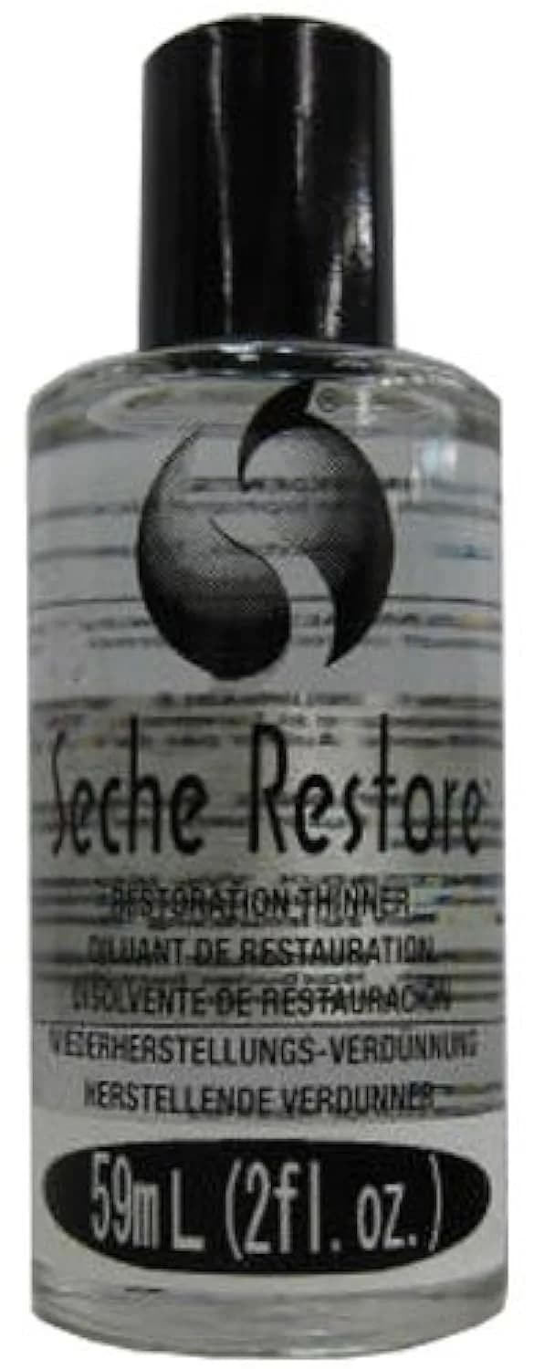 Seche Top Coat Nail Polish Thinner 2 Fl Oz | Revives Thickened Lacquer, Extends Manicure Life - main product image