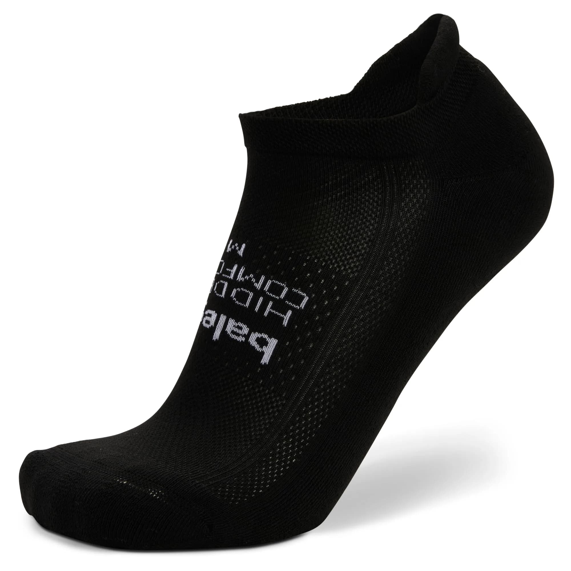 Balega Hidden Comfort No Show Athletic Socks Large | Moisture-Wicking, Seamless Toe, Deep Heel — Black / X-Large