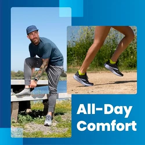Balega Hidden Comfort No Show Athletic Running Socks Small Black | Moisture-Wicking & Seamless Toe thumbnail 2