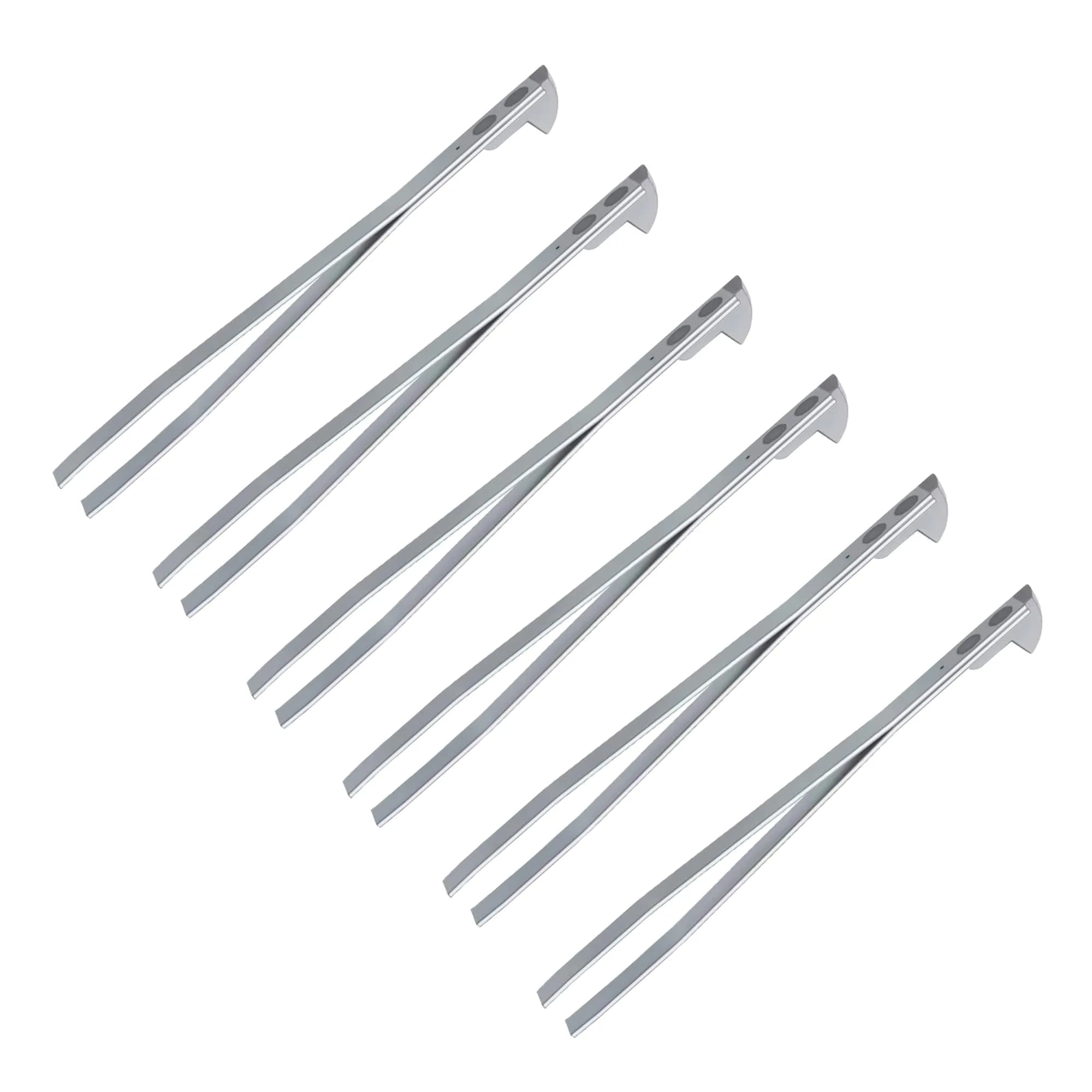Victorinox Small Tweezers Set of 6 | Precision Grooming Tools — Silver