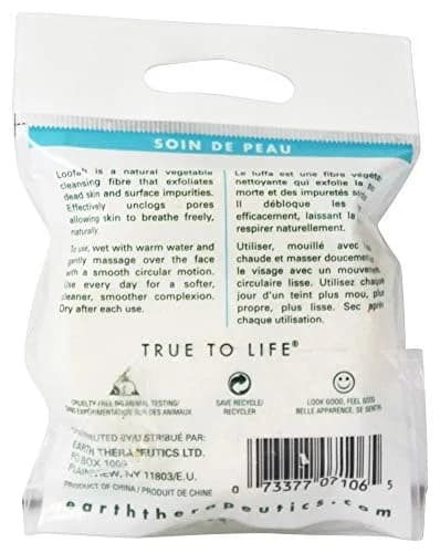 Earth Therapeutics Complexion Pads Loofah | Natural Exfoliation for Face & Body thumbnail 3