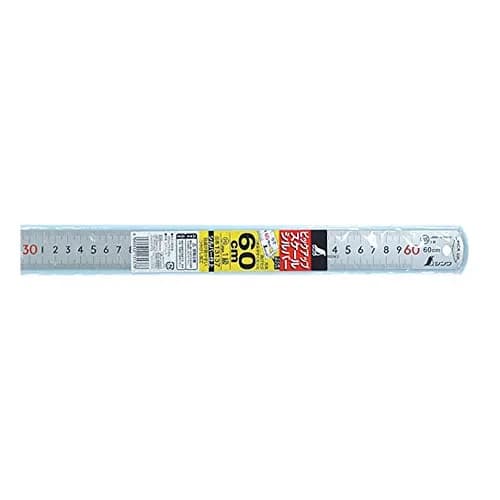 Shinwa Sokutei 13137 Pickup Scale 60cm (23.6 inches) JIS1 Class Stainless Steel | Accurate Measuring Tool for Carpentry and Layout thumbnail 1