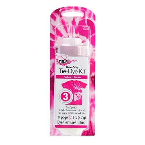 Tulip One-Step Tie-Dye Kit Fuchsia Liquid Fabric Dye 120ml (4 fl oz) | Vibrant Colors for Cotton, Rayon, Silk, Wool thumbnail 1