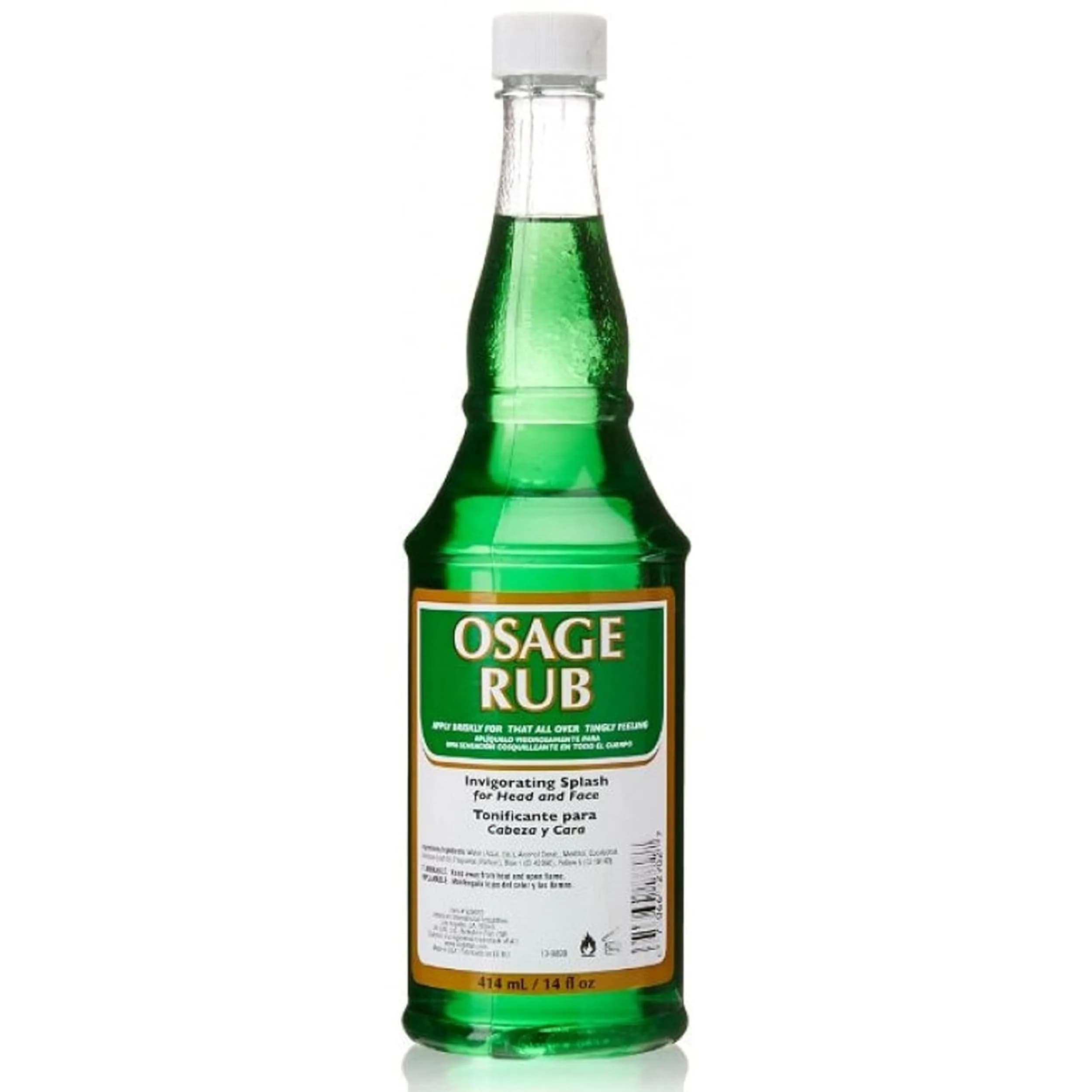 Clubman Jeris Hair Tonic with Oil for Men - Classic Grooming Tonic, 415ml (14 fl oz) | Restores Shine, Controls Hair — Osage Rub