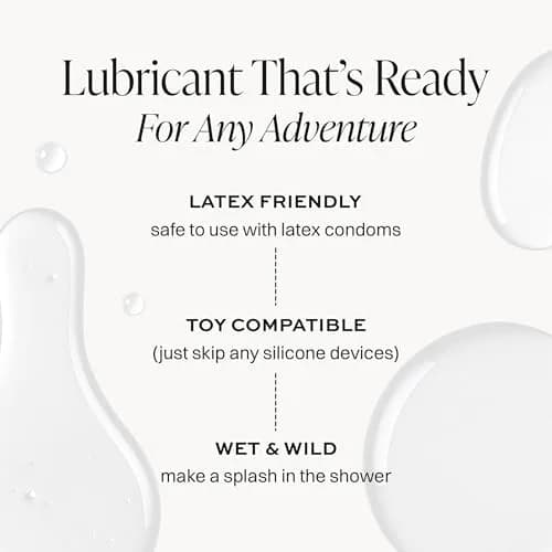 Wet Platinum Silicone-Based Personal Lubricant 485ml (16 fl oz) | Hypoallergenic, Long-Lasting Glide thumbnail 5