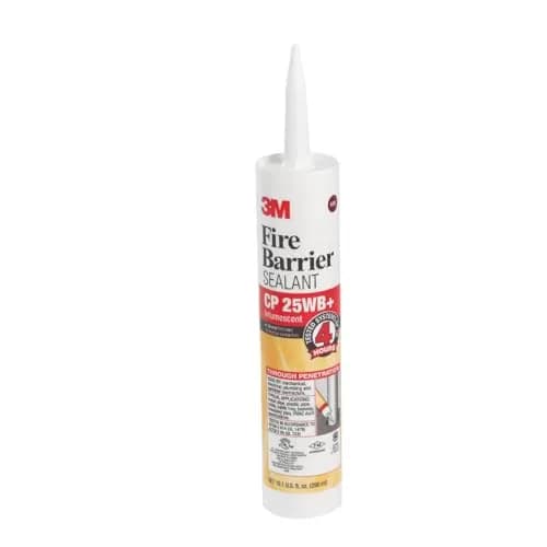 3M Fire Barrier Sealant CP 25WB+ 300ml (10.1 fl oz) | Tested to 4-Hour Fire Rating thumbnail 1