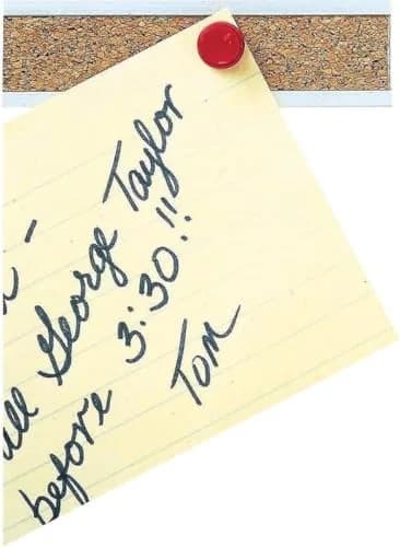 Quartet Bulletin Bar Strip Cork Board 18" x 1" (45.7cm x 2.5cm) | Self-Healing Cork for Office & Classroom thumbnail 2