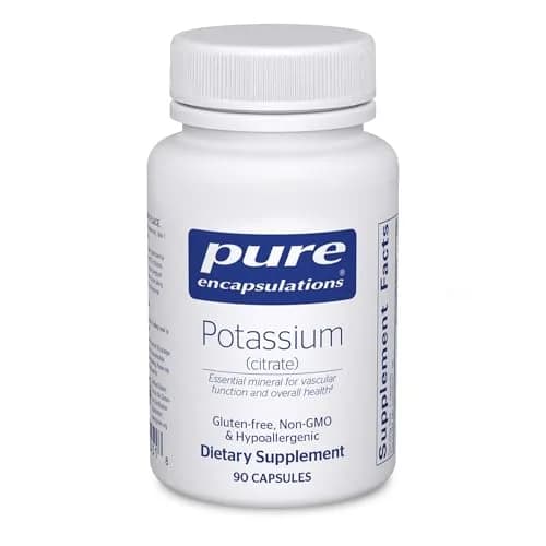 Pure Encapsulations Potassium (Citrate), 90 Capsules | Supports Heart & Nerve Function thumbnail 1