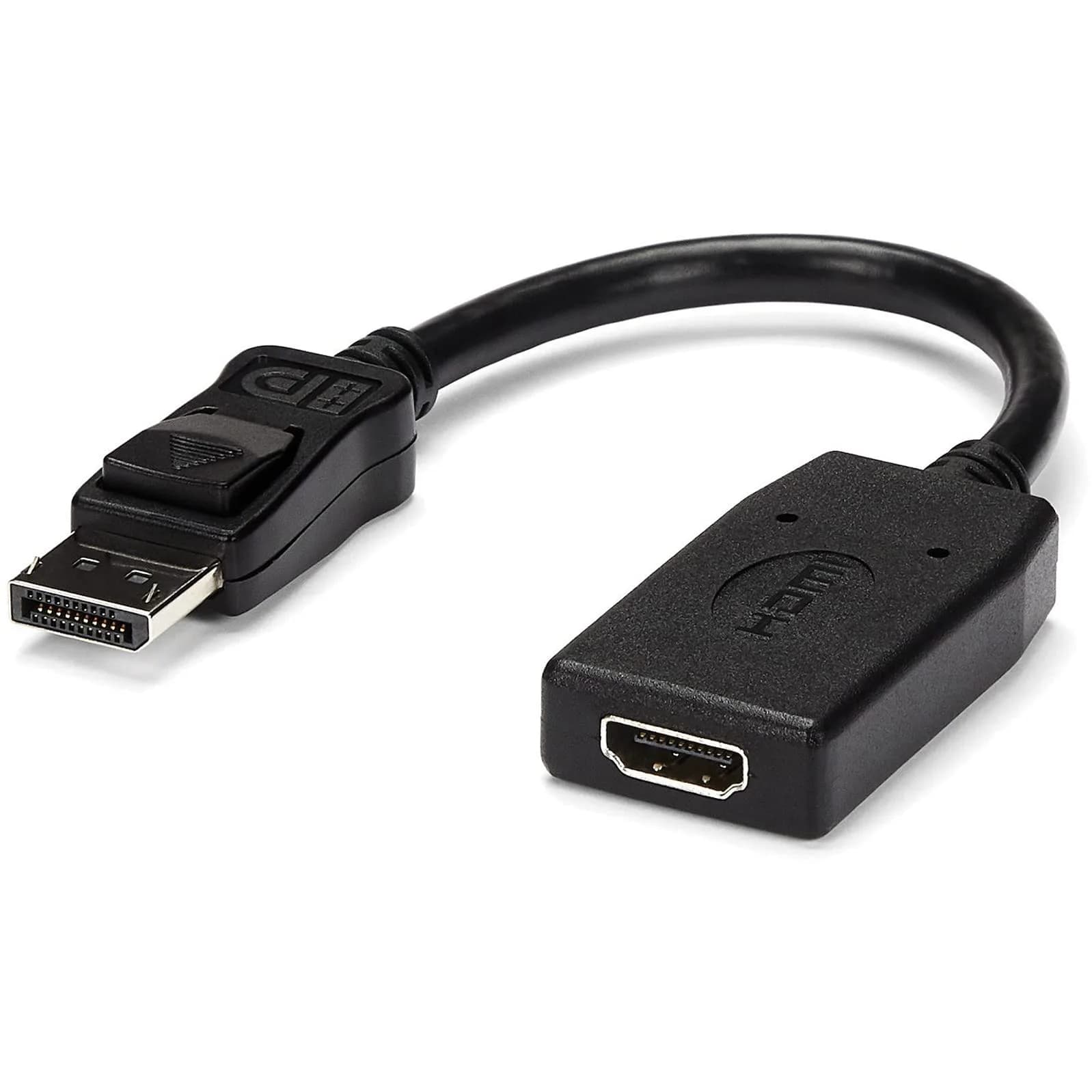 StarTech.com DisplayPort to HDMI Adapter DP2HDMI 13cm (5in) | VESA Certified Passive Converter for 1080p Video - main product image