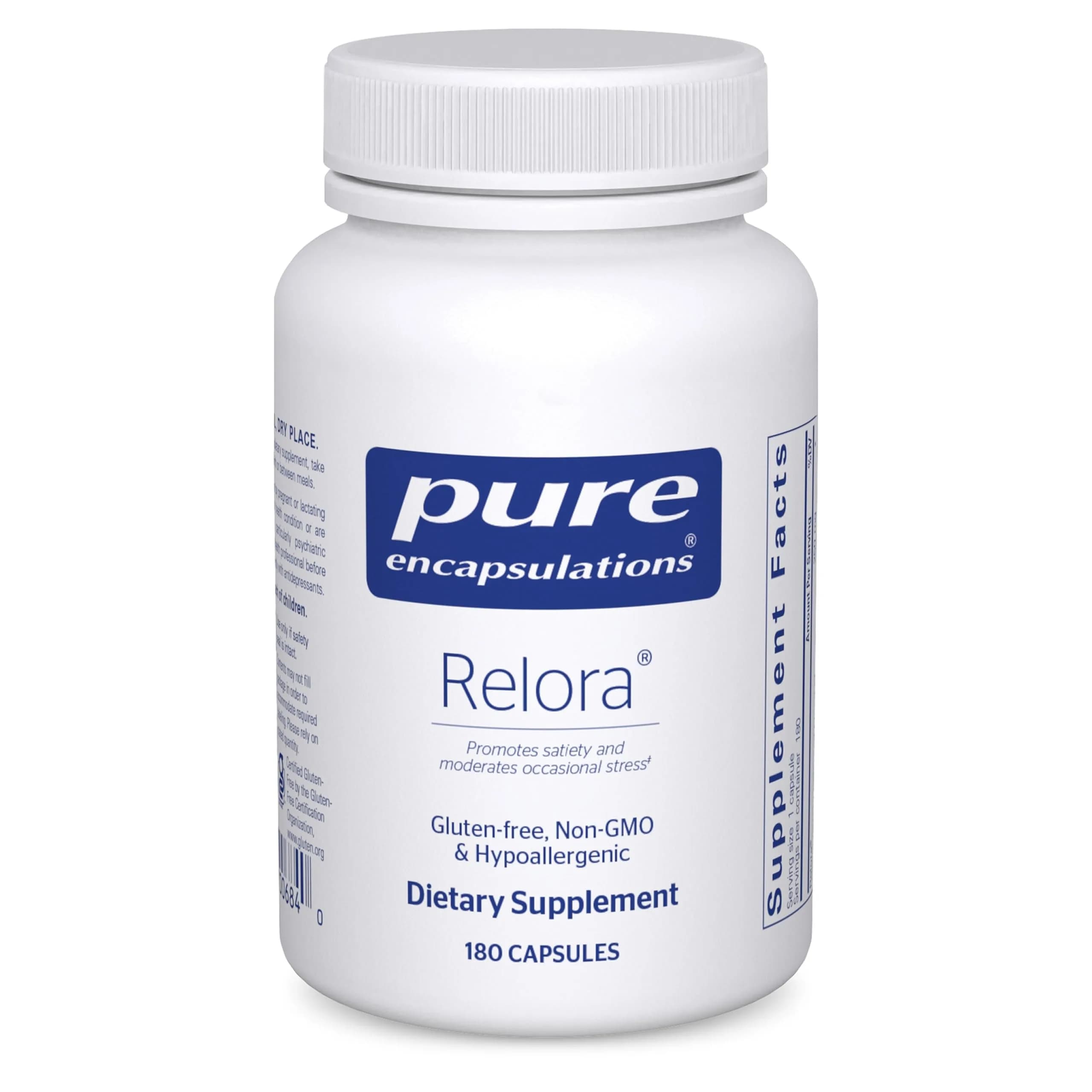 Pure Encapsulations Relora 180 Capsules | Stress & Mood Support, Unflavored, Unisex - main product image