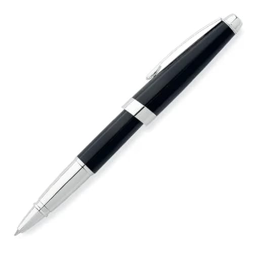 Cross Aventura Refillable Gel Ink Rollerball Pen, Medium Point, Onyx Black | Smooth Ink Flow for Professionals thumbnail 4