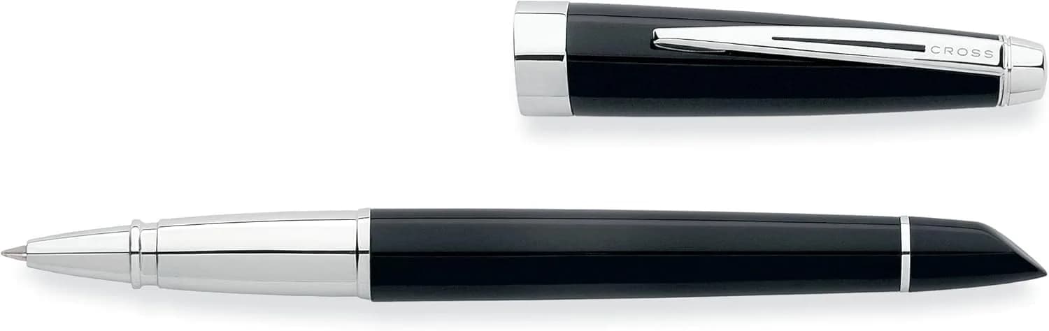 Cross Aventura Refillable Gel Ink Rollerball Pen, Medium Point, Onyx Black | Smooth Ink Flow for Professionals thumbnail 5