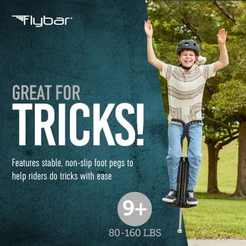 Flybar Master Pogo Stick for Kids Ages 9+, 80–160 lbs | ASTM-Tested for Active Play thumbnail 3