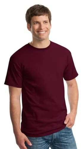 Gildan Ultra Cotton 100% Cotton T-Shirt Irish Green XL | Preshrunk, Seamless, Durable thumbnail 5