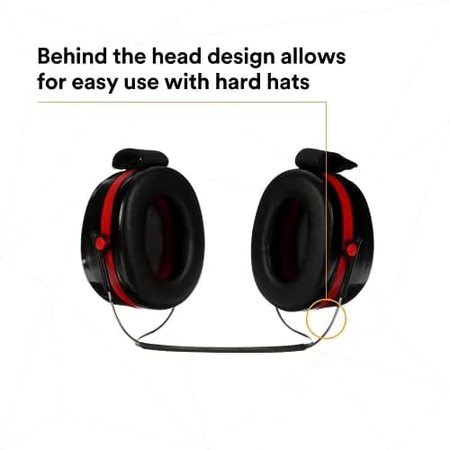 3M Peltor Optime 105 Behind-the-Head Earmuff, 29 dB NRR | Industrial Noise Protection thumbnail 7