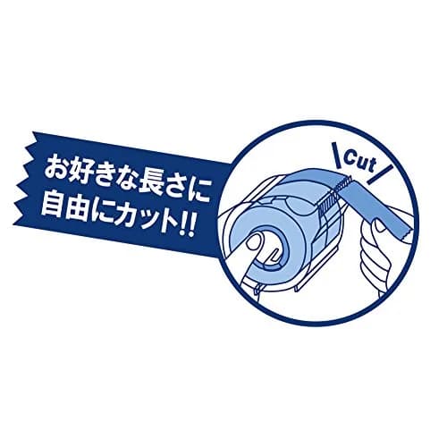 YAMATO Memoc Roll Tape 15mm x 10m (0.49in x 32.8ft) | Japanese Label Tape with Dispenser for Planners & Notebooks thumbnail 6
