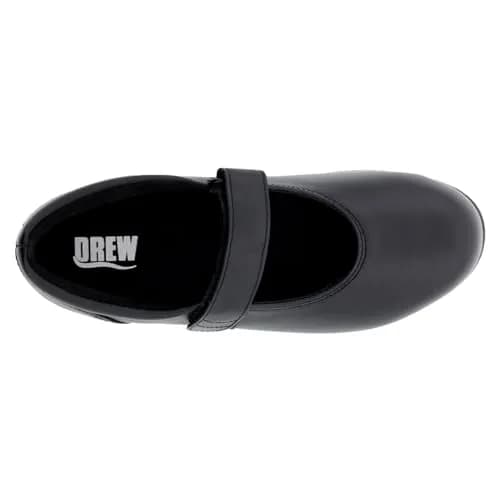 Drew Women's Bloom II Comfortable Mary Jane Stretch Shoes for Women with Extra Depth Black Calf 7.5 W US thumbnail 9