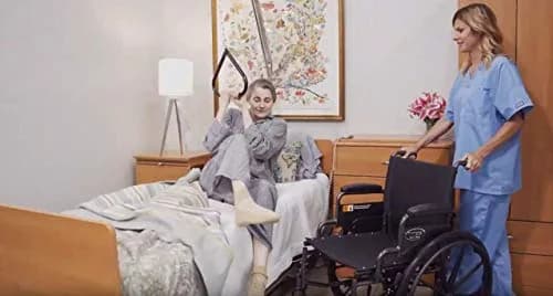 Lumex Versa-Helper Trapeze Bar for Bed Mobility, 450 lb Capacity | Medical Assist Handle for Seniors and Caregivers thumbnail 6