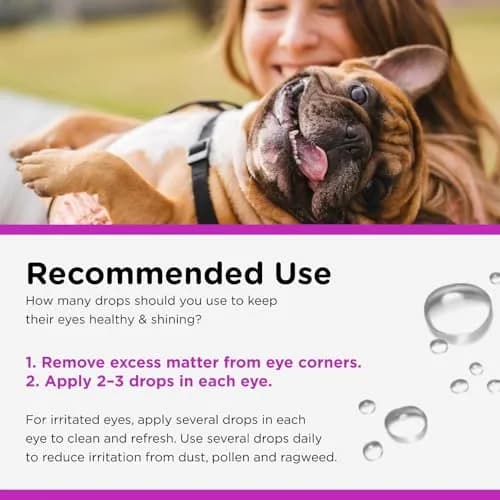 Nutri-Vet Dog Eye Wash, Tear Stain Remover, 4oz | Gentle Formula for Irritated Eyes & Tear Stains thumbnail 5