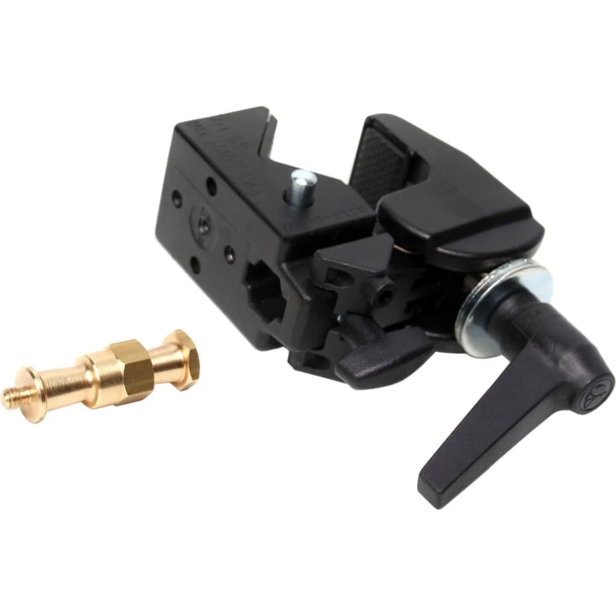 Manfrotto 035RL Super Clamp with Standard Stud | Heavy-Duty Camera & Lighting Mount